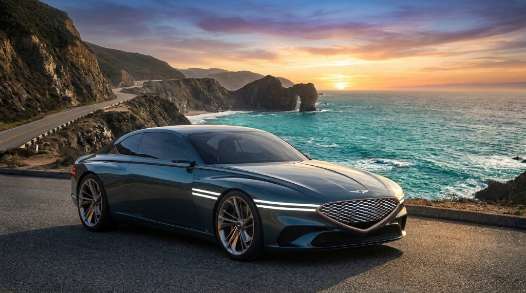 Genesis Luxury Coupe Automotive Concept