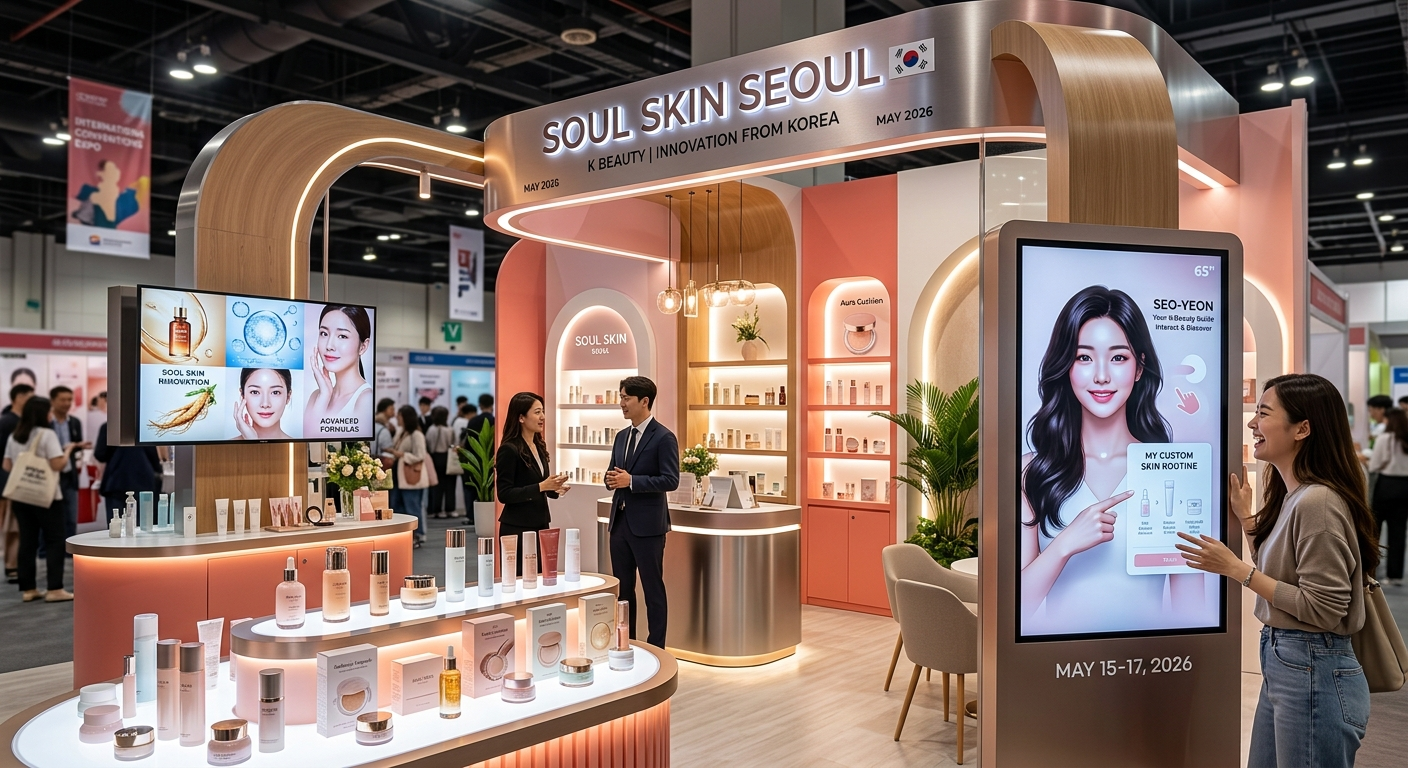 Soul Skin Seoul Booth Concept