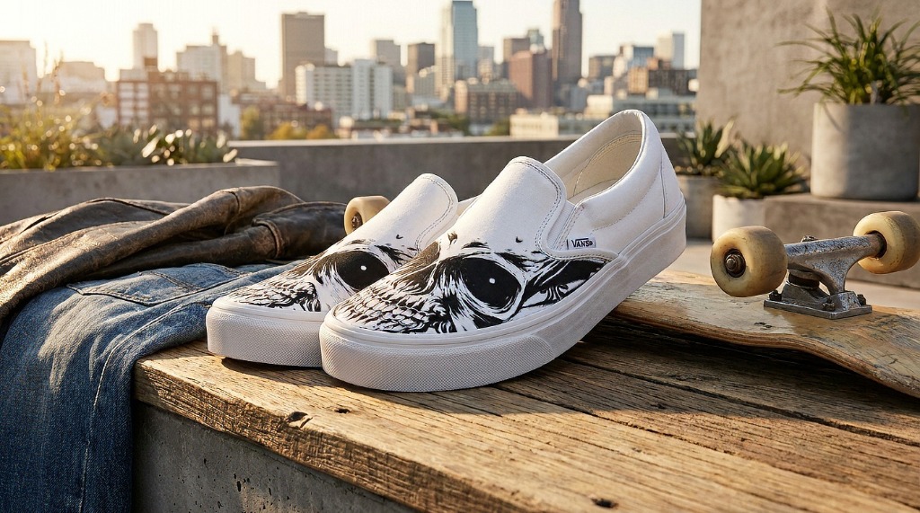 Estylo Co. Custom Skull Slip-on Concept
